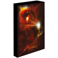 Lord of the Rings - Balrog, 30 × 40 cm - LED lighted image - Painting