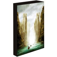 Lord of the Rings - Argonath, 30 × 40 cm - LED lighted image - Painting
