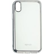Epico Bright for iPhone X, Silver - Phone Cover