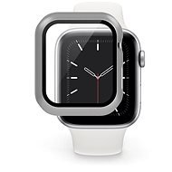 Epico Apple Watch  4/5/6/SE (44 mm) edzett üveg tok - ezüst - Okosóra tok