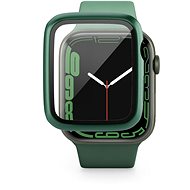 Epico Glass Case for Apple Watch 7 (45 mm) - green - Protective Watch Cover