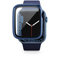 Epico Glass Case Apple Watch 7 (41 mm) - blue metallic - Protective Watch Cover