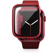 Epico Apple Watch 7 (45 mm) edzett üveg tok - piros - Okosóra tok