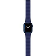 Epico magnetický remienok na Apple Watch 42/44/45 mm – MODRÁ/čierna - Remienok na hodinky
