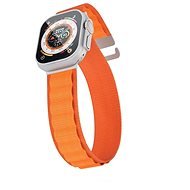 Epico Alpine Loop remienok na Apple Watch 42/44/45/49 – oranžový - Remienok na hodinky