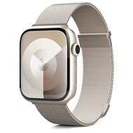 Epico Milanese+ pro Apple Watch 42/44/45/49mm - hvězdně bílý - Watch Strap