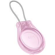 Epico Rugged Case for AirTag (1st–2nd Gen) – Transparent Pink - AirTag Case