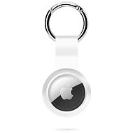Epico Silicone Case AirTag (1.-2. gen) - White - AirTag Key Ring