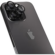 Epico aluminium protective glass for iPhone 16 Pro/16 Pro Max - black - Camera Glass