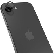 Epico Aluminium-Schutzglas für Kameraobjektive des iPhone 16e/17e - schwarz - Objektiv-Schutzglas