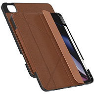 Epico SolidWoven Flip Case iPad Pro 11"(3.-6. gen)/Air 10,9"(A14-M1)/Air 11"(M2-M4) - siensky hnědá - Tablet Case