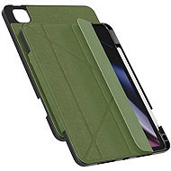Epico SolidWoven Flip Case iPad Pro 11"(3.-6. gen)/Air 10,9"(A14-M1)/Air 11"(M2-M4) - zelená - Tablet Case