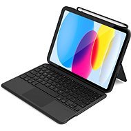 Epico keyboard with case for iPad 10.9" (2022) - black QWERTY - Tablet Case With Keyboard