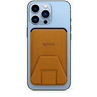 Epico Magnetic Travel Document Holder (Magsafe compatible) - Brown -  MagSafe Wallet