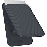 Epico SolidWoven Mag+ Wallet se stojánkem, černá -  MagSafe Wallet
