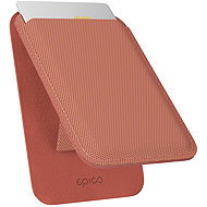Epico SolidWoven Mag+ Wallet se stojánkem, siensky hnědá -  MagSafe Wallet
