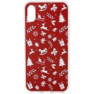 Epico RED XMAS for iPhone X - Phone Cover