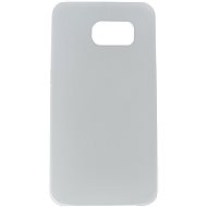 Epico Twiggy Matt for Samsung Galaxy S6 Edge - White Transparent - Phone Cover