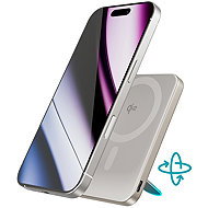 Epico UltraPack Qi2 Stand 5000mAh aluminium Mag+ wireless powerbank EM52 - titanium - Power Bank