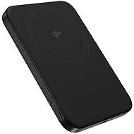 Epico UltraPack Qi2 Slim 5000 mAh Aluminium Mag+ Wireless Power Bank EM51, Black - Power Bank