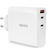 Epico 140W GaN mains charger - white - AC Adapter