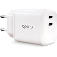 Epico 45W Dual Charger - White - Wall Charger