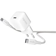 Epico 30W GaN Mains Charger with 1.2m USB-C Cable - White - Wall Charger