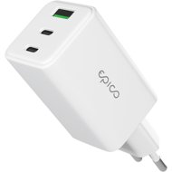 Epico UltraBoost EA40 65W GaN Wall Charger - White - Wall Charger