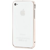 Epico Hero Hug Aluminum Frame for iPhone 4 / 4S Gold - Small Frame