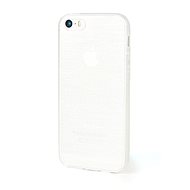 Epico String for iPhone 5 / 5S / SE white transparent - Phone Cover