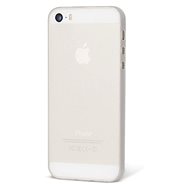 Epico Ultrathin Matt for iPhone 5 / 5S / SE white transparent - Phone Cover
