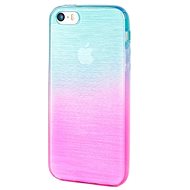 Epico Rainbow String for iPhone 5 / 5S / SE pink-blue - Phone Cover
