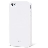 Epico átlátszó Flip Cace iPhone 4 / 4S fehérhez - Mobiltelefon tok