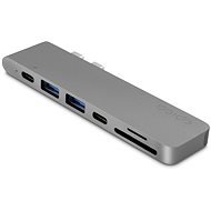 Epico USB Type-C HUB PRO - Space Grey/schwarz - Port-Replikator