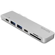 Epico USB Type-C HUB PRO – silver - Replikátor portov