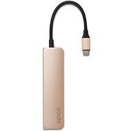 Epico USB-C HUB with HDMI gold - USB Hub