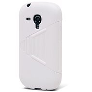 Epico Transparent Flip Case for Samsung Galaxy S3 mini - white - Phone Case