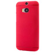 Epico Ultrathin Matt for HTC One (M8) - red - Phone Cover