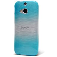 Epico Rainbow String for HTC One M8 - blue-silver - Phone Cover