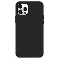 Epico Silicone iPhone 12 Pro Max Cover (MagSafe compatible) - Black - Phone Cover