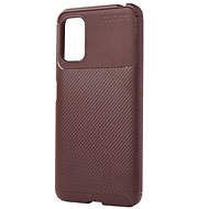 Epico Carbon Case Xiaomi Redmi Note 10 5G - Brown - Phone Cover