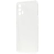 Epico Ronny Gloss Case Asus ZenFone 8 fehér átlátszó flip tok - Telefon tok