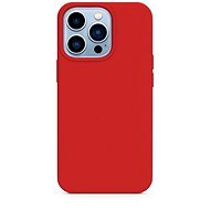 Epico Silikónový kryt na iPhone 13 s podporou uchytenia MagSafe - červený - Kryt na mobil