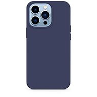 Epico Silikonhülle für iPhone 13 Pro Max mit Unterstützung für MagSafe Befestigung - blau - Handyhülle