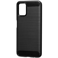 Epico Carbon Case Samsung Galaxy A03s fekete tok - Telefon tok