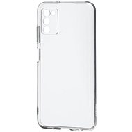 Epico Ronny Gloss Case Samsung Galaxy A03s - White Transparent - Phone Cover