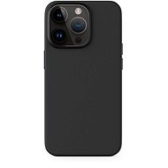 Epico iPhone 14 MagSafe rögzítésű fekete szilikon tok - Telefon tok