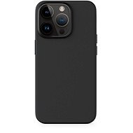 Epico silicone cover for iPhone 14 Max with MagSafe attachment support - black - Phone Cover