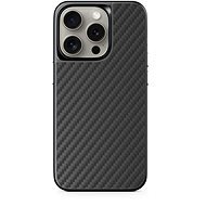 Epico Mag+ Hybrid Carbon iPhone 15 Pro MagSafe fekete tok - Telefon tok