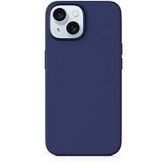 Epico Mag+ silikonový kryt pro iPhone 15 s podporou MagSafe - modrý - Phone Cover